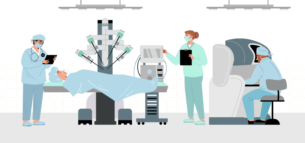 Cirurgia robótica - laparoscopia robótica